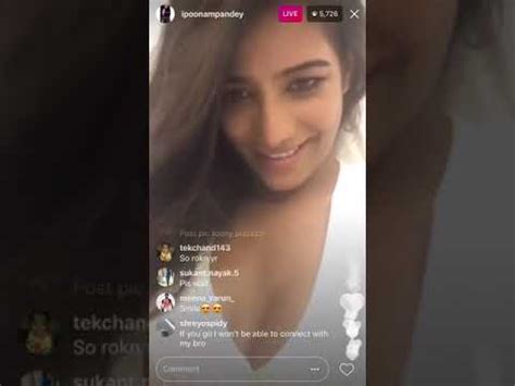 poonampandey nude live|Poonam Pandeys Nude Videos